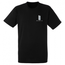 Myopia T-Shirt Small Logo - Black